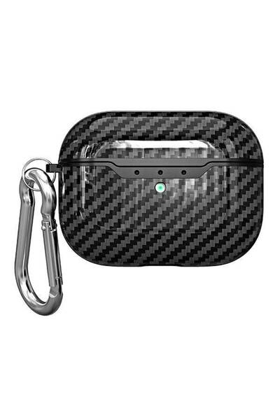 Beline Husă de carbon pentru AirPods Pro, negru