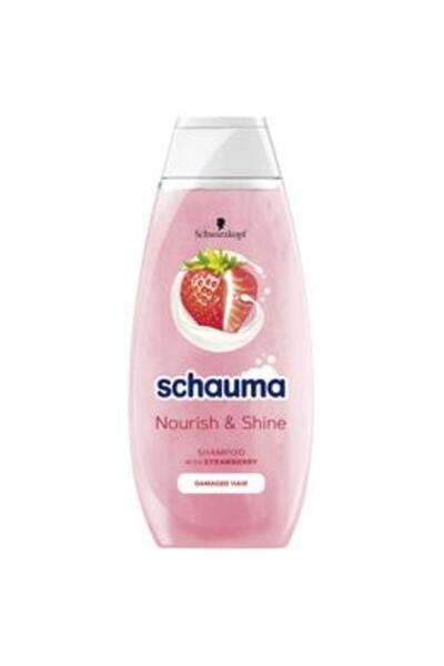 Schauma Sampon cu Extract de Capsuni si Lapte de Migdale, pentru Par Deterior...