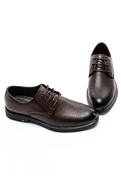 Pantoful Pantofi Barbati din piele naturala 5NXE73 Cafea