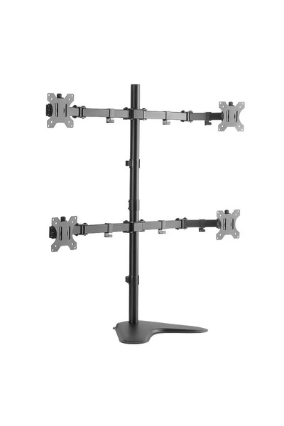 LogiLink Suport de birou pentru patru monitoare - pentru 4 ecrane LCD