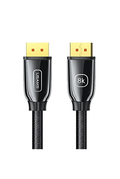 Usams Cable DisplayPort - DisplayPort 1.4 HD U75 3.0m black 8K HD SJ533DP01 (...