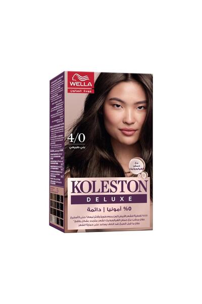 Koleston Koleston Deluxe Kit Medium Brown Hair Dye - 4/0