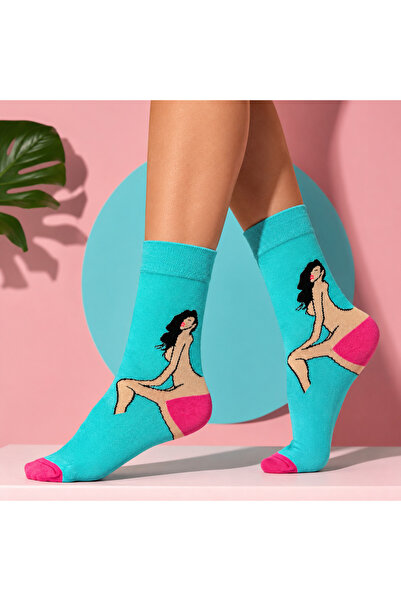 Çorap Kurdu Patterned Colorful Unisex Socks
