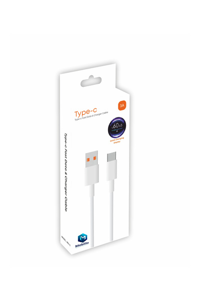 Mobilite 33W/67W/120W Destekli (Sadece Xiaomi ile uyumlu) Usb to Type-C PD Hızlı Şarj Özellikli Data ve Şarj Kablosu 1 Metre Kablo