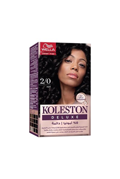 Koleston Koleston Deluxe Kit Black Hair Dye - 2/0