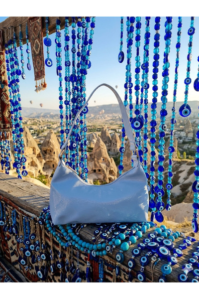 YMZBAG Bebe Mavisi Kadın Omuz Çantası