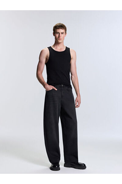 LC Waikiki Super Loose Fit Men's Jean Pants from Uzg Store for Style Enthusiasts
