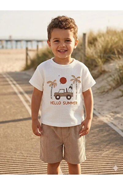 MonAlisa Kids Boys shorts set