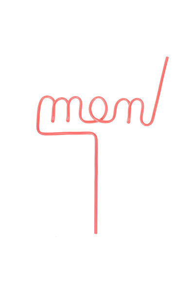 OEM Fancy Mom Party Reusable Straw