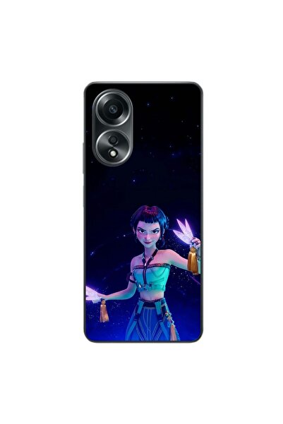 OEM Husa compatibila cu Oppo A58 4G Silicon Gel Tpu Model KPop Demon Hunters ...