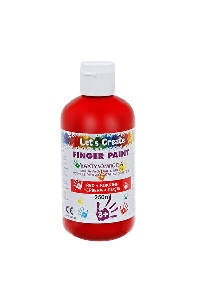 Little President Red Finger Paint in Glass - 250ml