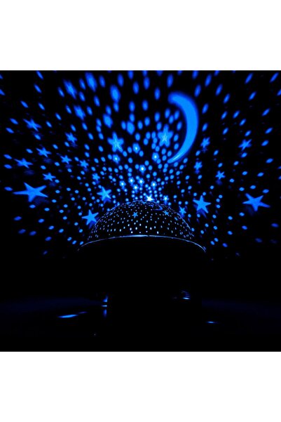 Zumzeria Proiector LED rotativ cu stele 17x17x18cm