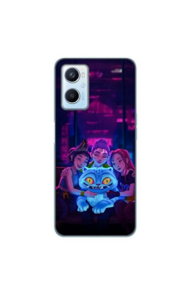 OEM Husa compatibila cu Oppo A96 4G Silicon Gel Tpu Model KPop Demon Hunters ...