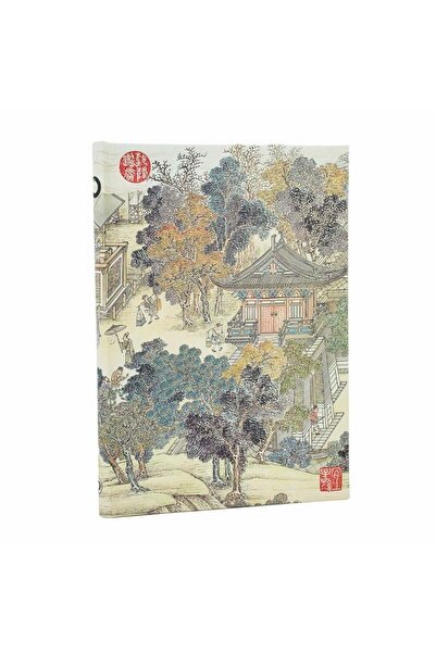 Paperblanks Sert Kapak Defter - Golden Age of Prosperity - Midi - Çizgili
