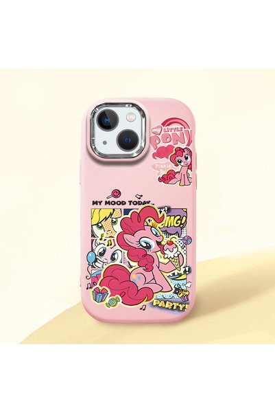 ucuc حافظة سيليكون وردية متوافقة مع هاتف iPhone 13 Mini مع حماية للكاميرا ماص...