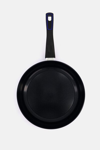 On Fire 26 cm Non Stick Fry Pan, Black and Blue