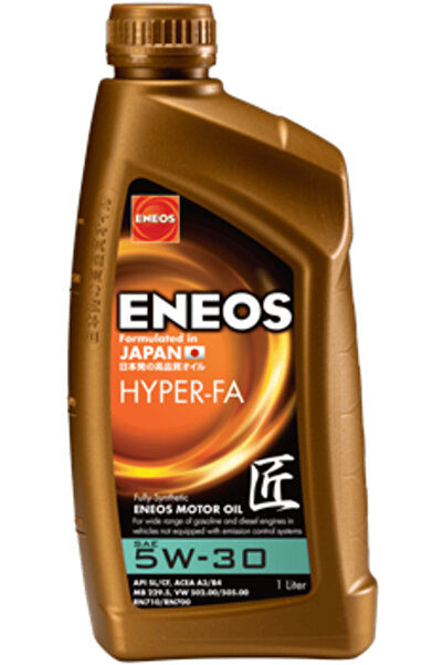 ENEOS Ulei de motor HYPER-FA 5W30, sintetico, 1L, pentru benzină și diesel