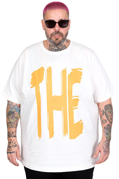 ModeXL تي شيرت موديل XL كبير الحجم The U26165 أبيض