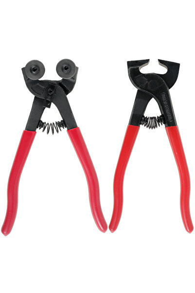 Choice 2Pcs 1/2Pcs Glass Tile Nippers Set Wheeled Glass Mosaic Nipper and Cer...