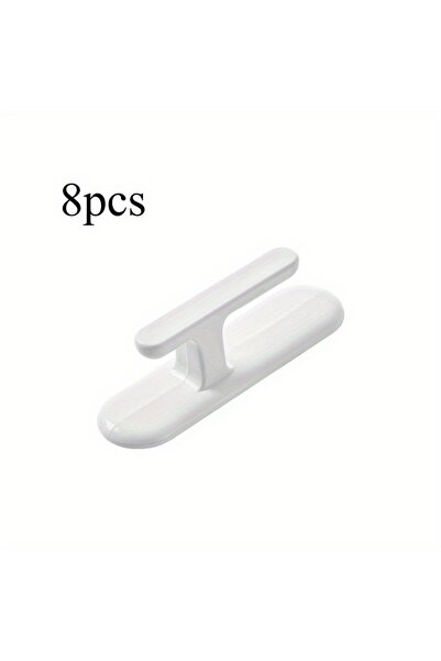Choice 8pcs 8pcs Easy-Install No-Drill Curtain Hooks - Adhesive Holdback for ...