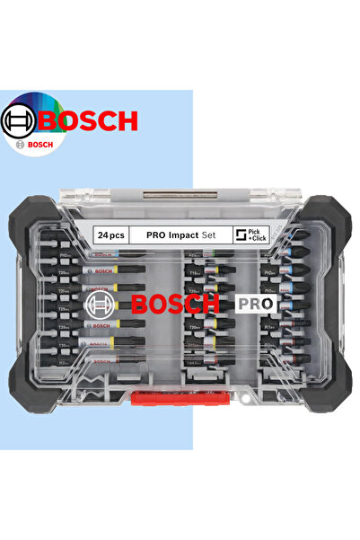 Choice 2608521U75 BOSCH 2608521U75 PRO Impact Screw Bit Set 24-piece Accessor...