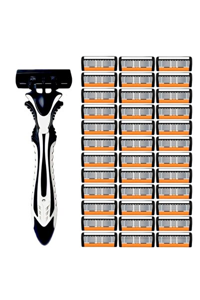 Choice4 1handle 36blades Razor Classic 6 Layer Safety Razor for Mens Shaving&...
