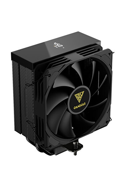 gamdias BOREAS M2-51D CPU Air Cooler Digital Monitor With 120mm Fan - Black