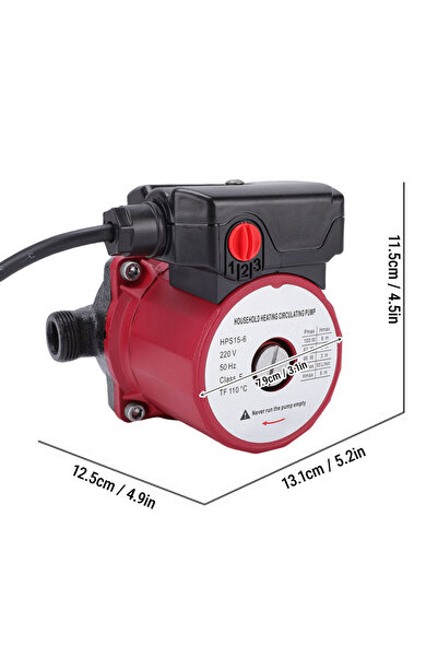 Choice EU Other 65L/min 46W 67W 100W 3 Speeds Hot Water Recirculating Pump Sh...