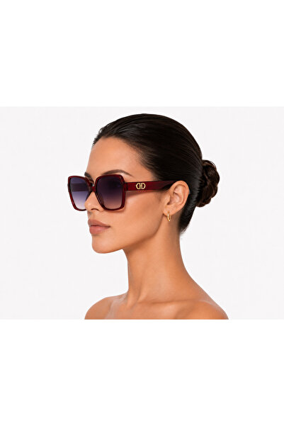 BERNİS YAĞCIOĞLU Leopard Square Bone Brand Model High Quality Glasses Bone Uv...