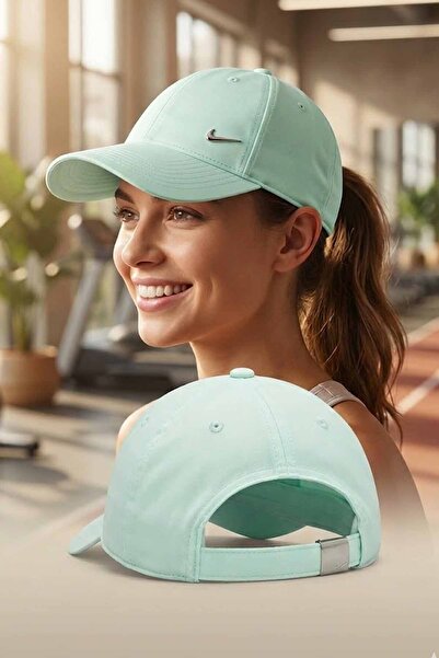 Nike Sportswear Heritage Cap - Açık Yeşil Unisex Şapka