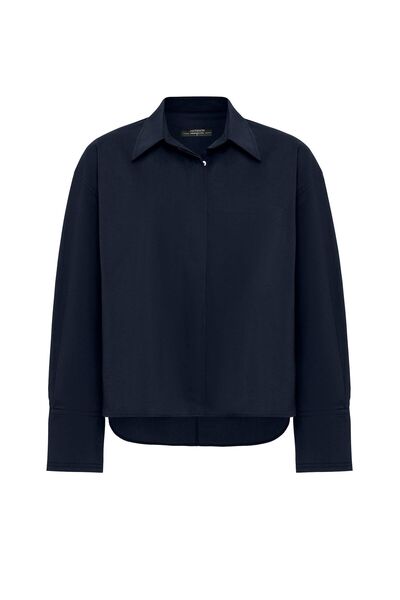 S13 Store Kadın Basic Poplin Gömlek