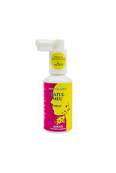 Prisaca Transilvania My Throat – throat spray – cold treatment – Adults – 20 ml