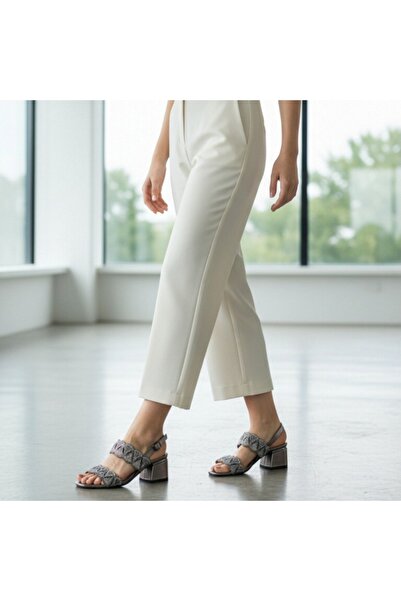 OEM Elegant high heel Sandals for women, lightweight and breathable summer Sa...