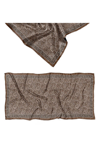 Mavi İpek Coffee Series Soft Cotton Shawl D11