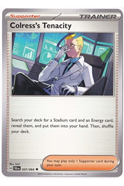 Pokemon Colress's Tenacity 057/064 - Shrouded Fable - Card (Mint)