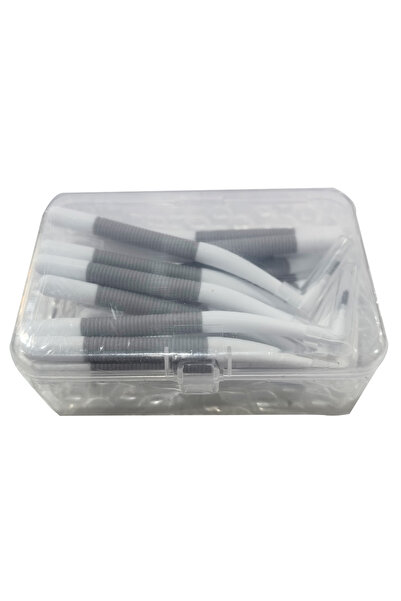 Choice8 grey 20 JNSUR L shape Colorful Interdental Brush Orthodontic Dental t...