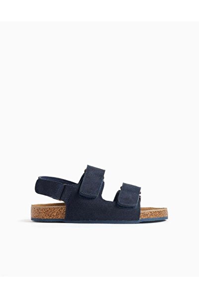 Ziddy Sandal Suede Leath Night Blue