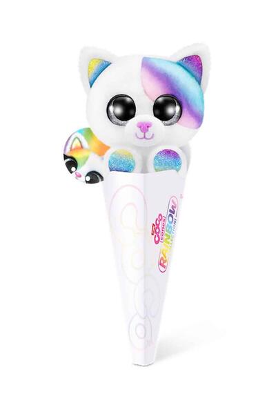 Rainbow Plush - White