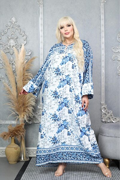 mervemoda Women's Summer Cotton Plus Size Dress