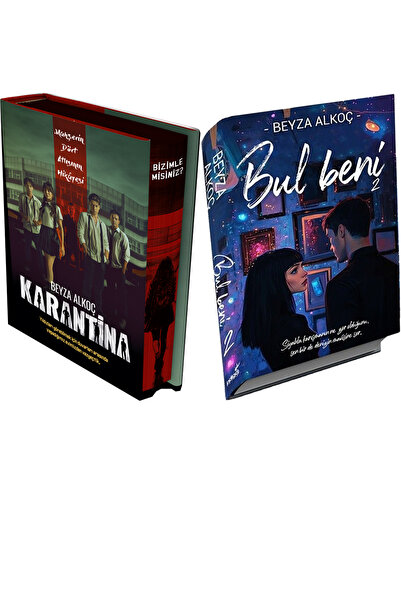 İndigo Kitap Karantina 1. Perde Film Özel Baskı Ciltli ve Bul Beni 2 Ciltli (...
