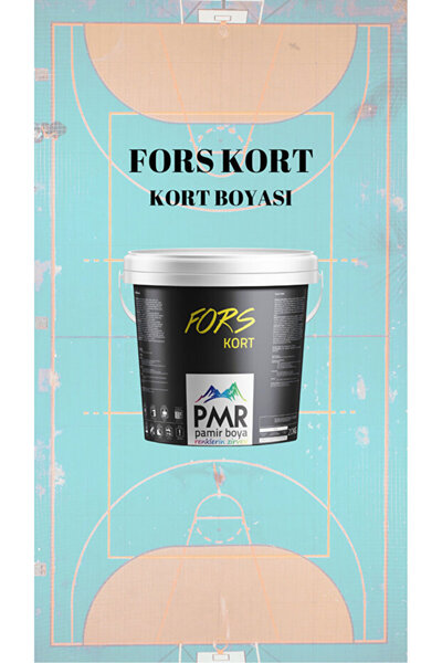 PAMİR Kort Boyası Mavi 20 KG