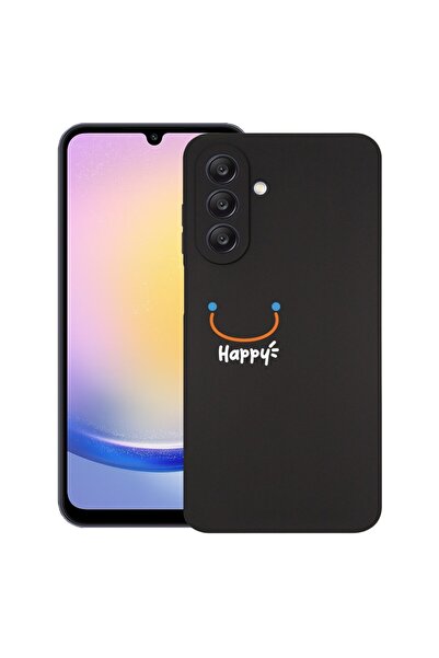 bestcase ¬Æ Husa pentru Samsung Galaxy A36, Be Happy, Slim Silicon 0.8MM, Ant...
