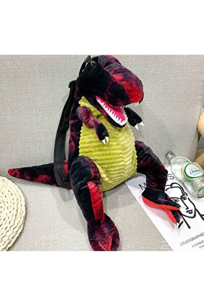 OEM Dinosaur Plush Backpack for Kids, Kindergarten and Trips Schoolbag