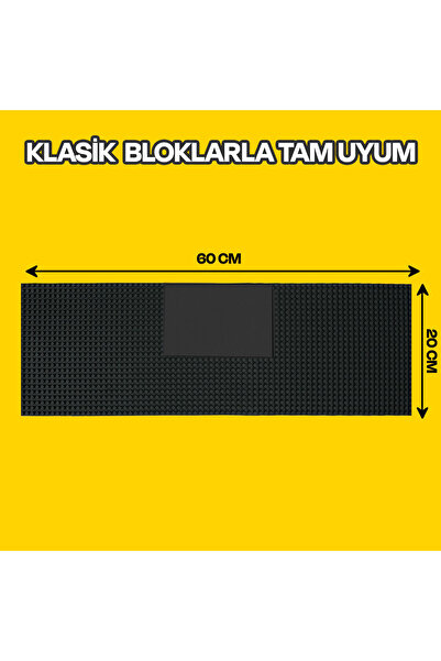MEGA Esnek Blok Aktivite Zemin Siyah