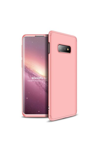 GKK 360 Full Body Protection Samsung Galaxy S10e Ροζ Χρυσό