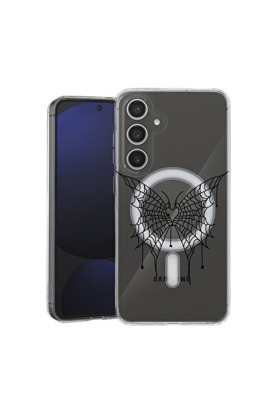 bestcase Husă pentru Samsung Galaxy A36 cu design fluture, Mag Anti Shock TPU...