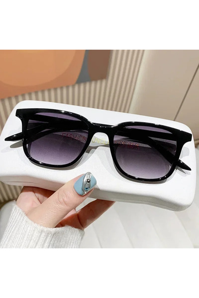 Choice16 -1.0 black Fashion Myopia Sunglasses Square Style Male Sunglasses Fe...