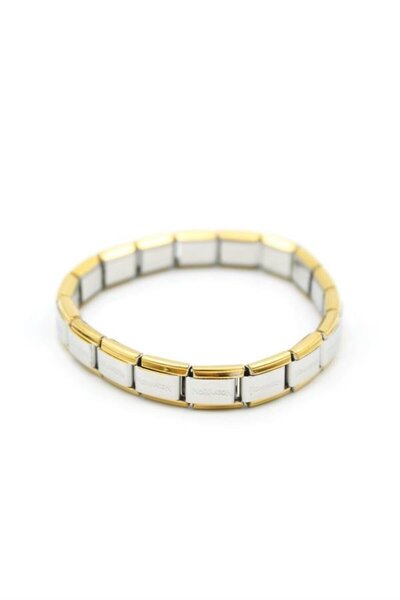 Royaleks Elastic Steel Bracelet - Silver