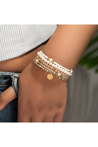 Choice4 1 Bohemian Ethnic Beaded Bracelets Set For Women Beads Chains Stackab...