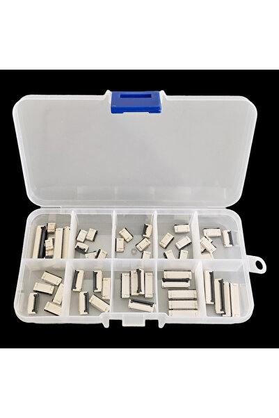 Choice 55PCS FPC 0.5mm Pitch Flip Type Under Clamshell Socket FFC Flat Cable ...